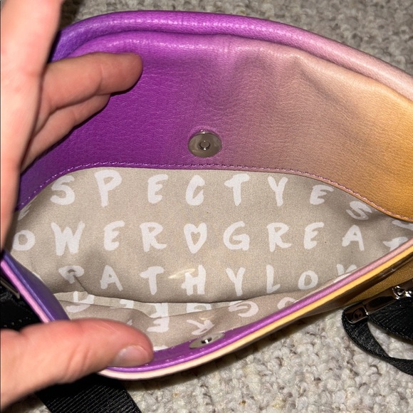 LIKE NEW Aimee Kestenberg Milan Multicolor Fanny Pack Belt Bag Silver Hardware - Picture 8 of 8